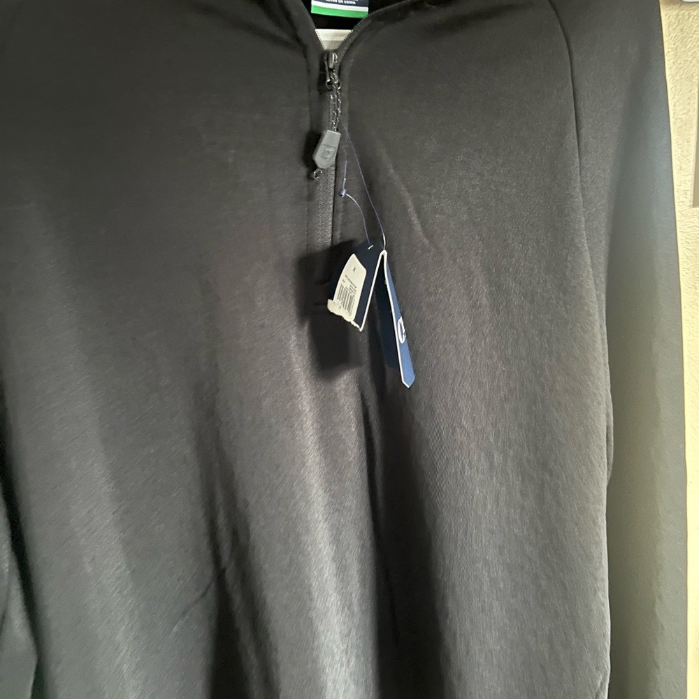Black Zip-Up Top
